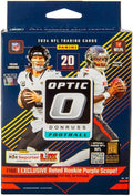 2024 Donruss Optic NFL Football Trading Cards Hanger Box – Purple Scope Parallel – 20 Cards Per Box – Includes Rated Rookie &amp Inserts