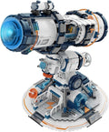 NUTCRACKER Space Telescope Building Set for Adult - Space Astronomical Telescope Toy Building Set Telescope Display Model with Light Home Decor Birthday Gifts for Adults（995 Pieces