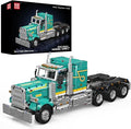 Mould King 13201 Semi Truck Building Set APP &amp RC Control Mobile Tow Truck Model Kit Assembly STEM Trailer Vehicle Building Block Set Collectible Gift for Adult Teens(2064+ Psc)