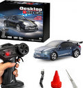 Mini RC Drift Car 1/64 RC Remote Control Car High Speed 2.4GHz Full Proportional RTR Micro Sports Racing Drift 4WD HobbyFast Race Vehicle with Lights Model Toys Gift for Kids Boys Adults