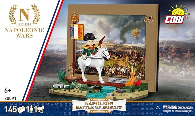 COBI Napoleonic Wars Napoleon - Battle of Moscow Building Set 145 Pieces