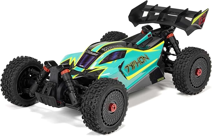 ARRMA RC Car 1/8 Typhon 4X4 223S BLX BRUSHLESS Buggy RTR (Battery and Charger Not Included) with DSC (Green) ARA4306V4T1