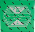 2025 Panini National Treasures Collegiate Football Hobby Trading Card Box (7 Autographs or Memorablia Per Box)