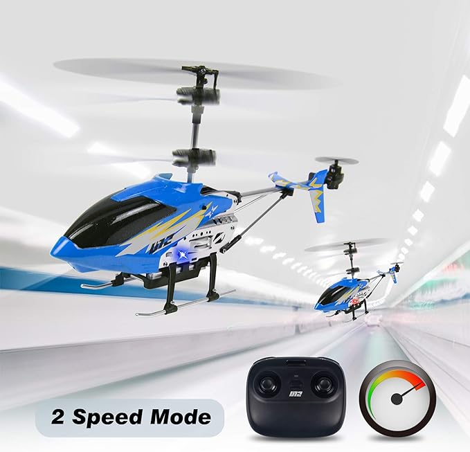 Cheerwing U12 Remote Control Helicopter with Altitude Hold Mini RC Helicopter for Adults Kids One Key take Off/Landing and 2 Batteries