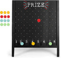 Ilyapa Board - Large Portable Prize Drop Game for Events and Trade Show - 27.5 x 41 Inch Double Sided - Wooden A-Frame Chalkboard Sign Eraser