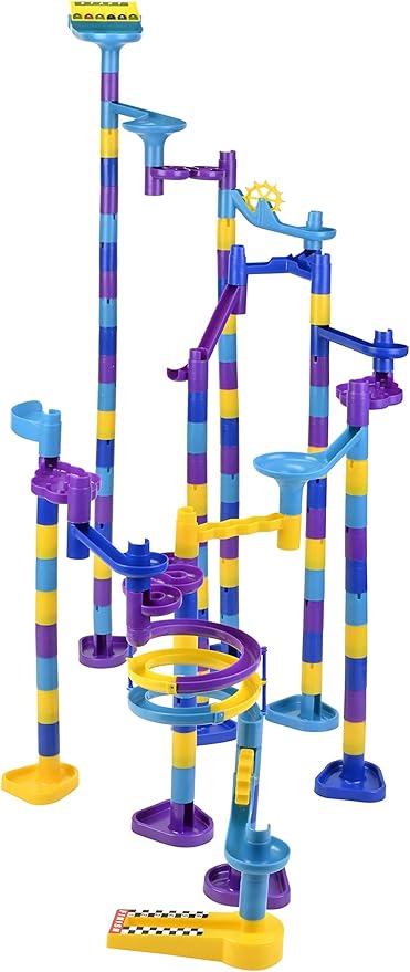 Discovery Toys MARBLEWORKS® Marble Run Ultra Deluxe Set | Kid-Powered Learning | STEM Educational Building Block Toy Learning &amp Childhood Development 5 Years Old and Up