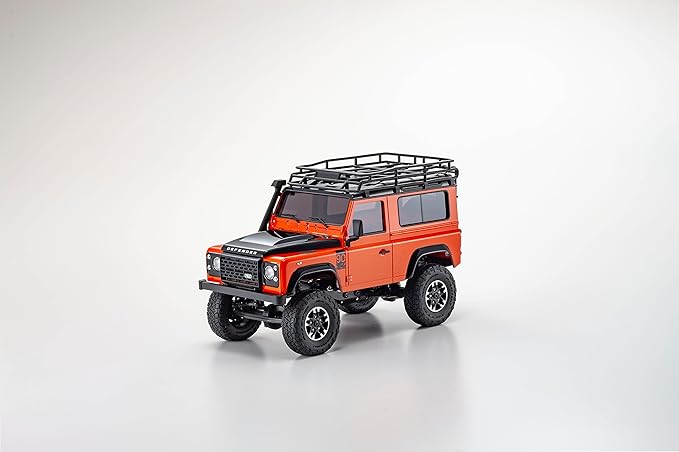 MINI-Z 4x4 readyset Land Rover Defender 90 Adventure Phoenix Orange / Santorini Black 32531MO