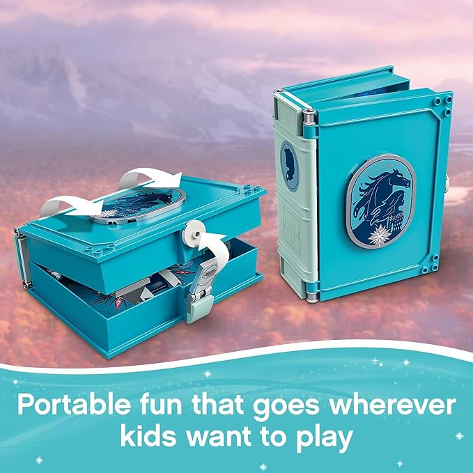 LEGO Disney Frozen 2 Elsa and The Nokk Storybook Adventures Building Toy 43189 Movie-Inspired Frozen Toy Set Gift Idea for Kids Boys Girls Age 5+ Portable Travel Toy with Micro Dolls and Olaf Figure