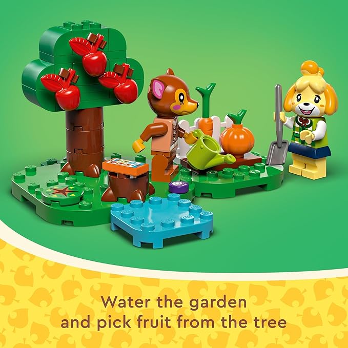 LEGO Animal Crossing Isabelle’s House Visit Buildable Creative Toy Set for Kids Includes Fauna and More Animal Crossing Toy Figures Video Game Birthday Gift for Girls and Boys Ages 6 and Up 77049