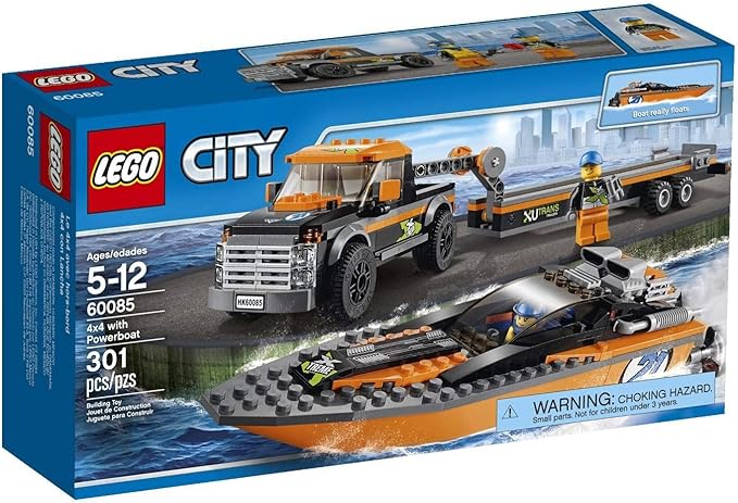 LEGO City Great Vehicles with Powerboat
