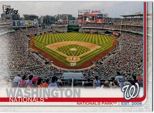 2019 Topps Series 1 &amp 2 Washington Nationals Team Set with Juan Soto &amp 2 Max Scherzer - 19 MLB Cards