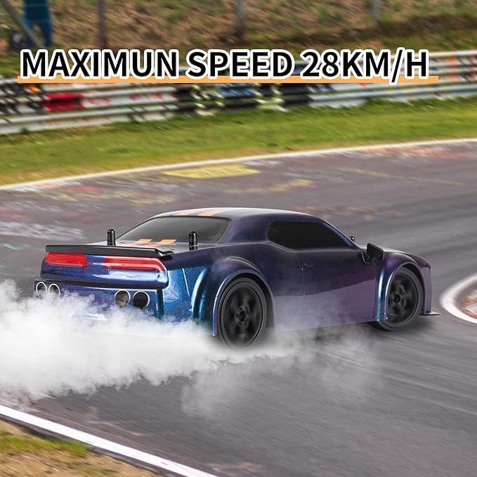 RC Drift Car 1:14 Remote Control Car 4WD Drift RC Cars Vehicle 28km/h High Speed Racing RC Drifting Car Gifts Toy for Boys Kids