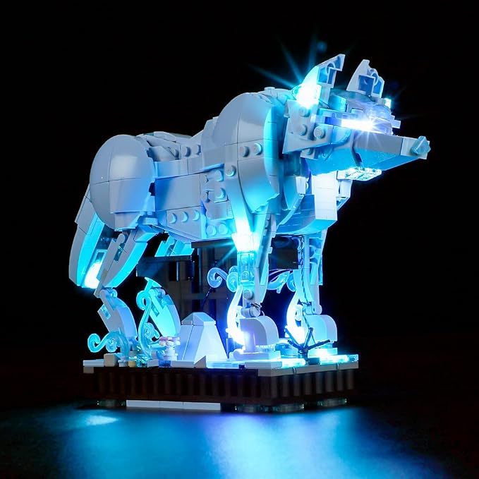 BRIKSMAX Led Lighting Kit for LEGO-76414 Expecto Patronum - Compatible with Lego Harry Potter Building Blocks Model- Not Include Lego Set