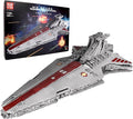 Mould King 21005 Super Star Destroyer Model Venator-Class Republic Attack Cruiser Building Toy 6685+Pcs Buildable Toy Model Gifts UCS Collection Awesome Building Kit for Boys Over 14+