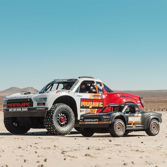 ARRMA RC Truck Mojave GROM 4X4 223S BLX BRUSHLESS Small Scale Desert Truck RTR (Battery and Charger Not Included) with DSC Black ARA2304T1