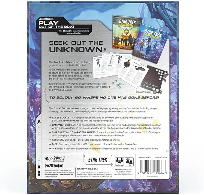 Star Trek Adventures RPG: Starter Set (Second Edition)