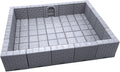 EnderToys Locking Dungeon Tiles - Masonry and Stone Wargame Terrain for Tabletop 28mm Miniatures 3D Printed Scenery