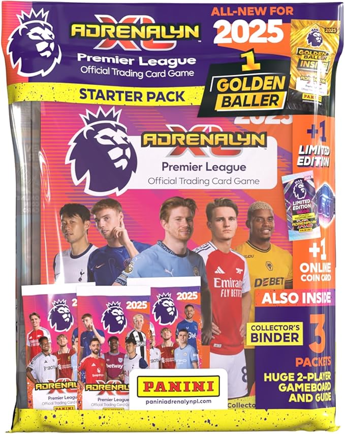 Panini Premier League 2024/25 Adrenalyn XL Starter Pack Mixed