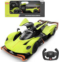 1/14 RC Car AMR Pro AMR23 Alloy Formula 1 for Aston Martin-Valkyrie Remote Control Car Model AMR Pro 600 mAh with Lights Adult Collectible