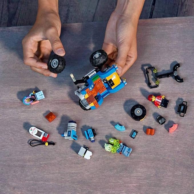 LEGO Hidden Side Jack's Beach Buggy 70428 Popular Ghost Toy Cool Augmented Reality New 2020 (AR) Play Experience for Kids (170 Pieces)
