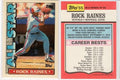 Topps Test Issue TV Limited Edition Tim Raines Super Glossy Baseball Card