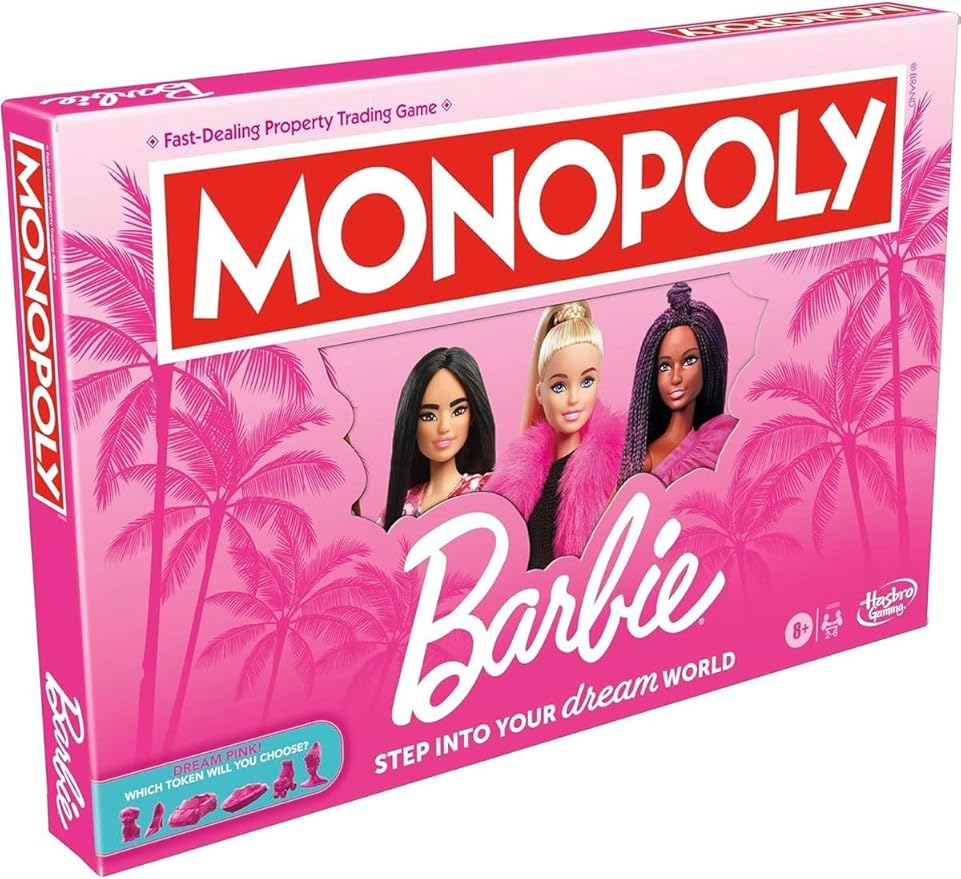 Barbie Monopoly Box Game