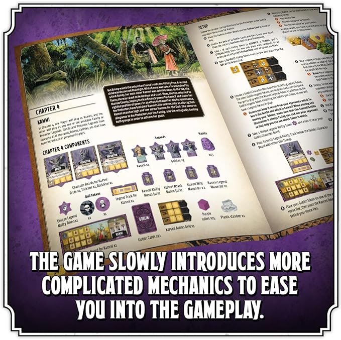 Harrow County: The Game of Gothic Conflict | Asymmetric Horror Strategy Board Game | 1–3 Players (Solo Mode Included) | Ages 14+ | Spooky Halloween Board Game by Off The Page Games