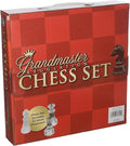 The Dreidel Company Elegant Glass Chess Set Board Games Great for Prizes (10 Glass Chess Set)