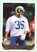 Jerome Bettis 1993 Topps Rookie Gold #166 - St. Louis Rams Pittsburgh Steelers