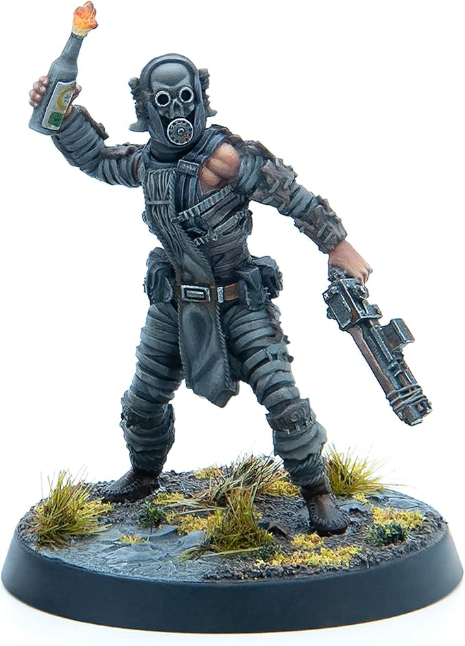 Modiphius Entertainment: Fallout: Miniatures - Cult of The Mothman: Follower - 6 Figures Appalachia Wave Unpainted Resin Miniatures Tabletop Game