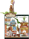 POP MART The Monsters Forest Secret Base Series Blocks-Click-Fix Lab Labubu Building Toy Set Interactive Building Toy for Kids Boys and Girls