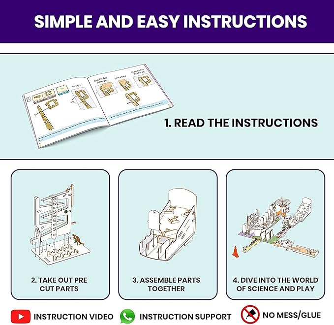 Smartivity Chain Reaction Engineering STEM Learning Toy Construction Kit for Kids Ages 8 and Up