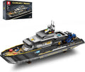 Reobrix Luxury Yacht Building Block Set for Adult 66103 Cruise Ship Building Toy Boat Model Kit Yacht Collectible Display Decorations Gift for Adult Boys Girls Kids 14+ (4421PCS)