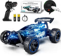 Tecnock RC Cars for Kids 1:18 Scale 2WD RC Car with LED Lights 2.4GHz Remote Control Car with USB-C Easy Charging &amp 50 Mins Playtime Toys Gifts for Boys &amp Girls Ages 8-12