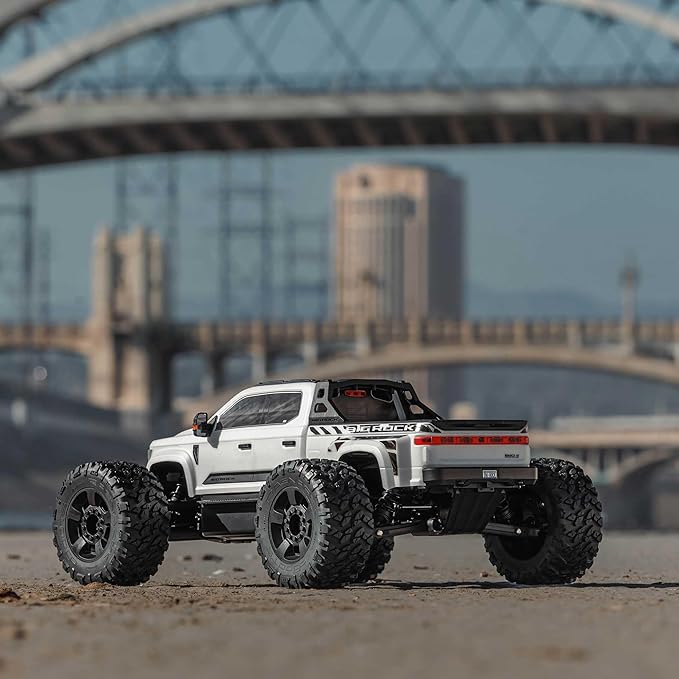 ARRMA RC Truck Big Rock 6S 4WD BLX 1/7 Monster Truck RTR (Battery and Charger Not Included) White ARA7612T3