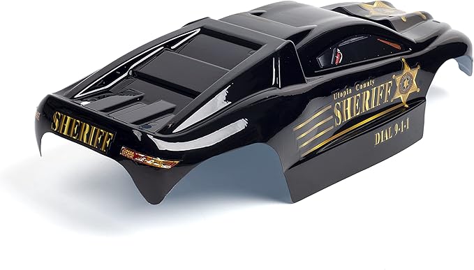 SummitLink Custom Body Police Style Compatible for E-Revo 1/10 Scale RC Car or Truck (Truck not Included) ER-PB-01