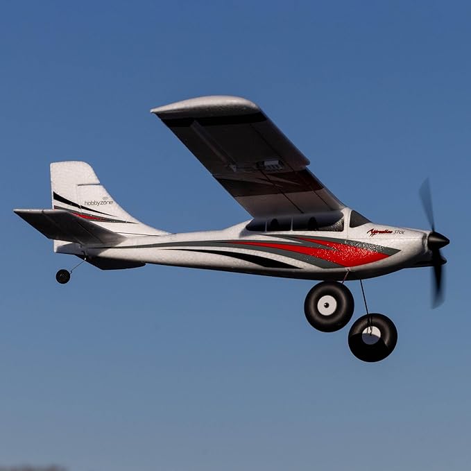 HobbyZone RC Airplane Apprentice STOL S 700 BNF Basic Transmitter Battery and Charger Not Included with AS3X/SAFE Technology HBZ6150