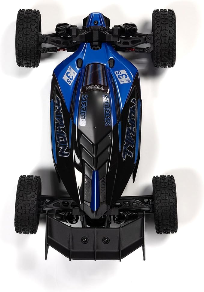 ARRMA RC Car Typhon GROM 4X4 223S BLX BRUSHLESS Small Scale Buggy RTR with DSC Battery &amp Charger Included Blue ARA2306ST2
