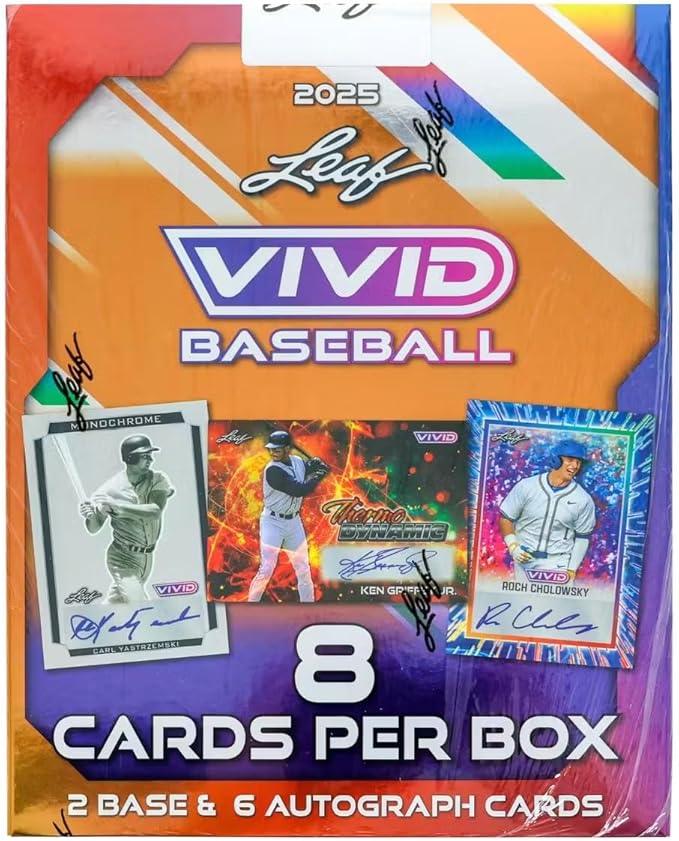2025 Leaf Vivid Baseball Hobby Box