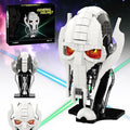 General Helmet Building Sets Collection Space Wars Figures Model with Buildable Display Stand Perfect for Christmas Toy Gift for Kids Adult Ages 6+ (710 PCS)