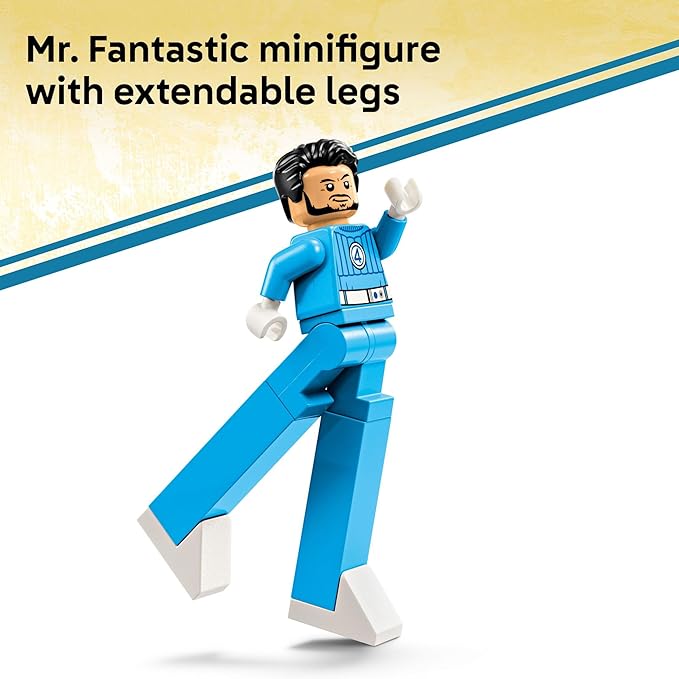 LEGO Marvel Fantastic Four vs. Galactus Construction Figure - Super Hero Building Toy - 4 Minifigures Including The Thing Invisible Woman and Human Torch - Gift for Kids Boys and Girls 9+ 76316