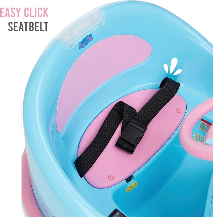 Peppa Pig Bumper Car for Kids 2 Speed Electric Bumper Car Vehicle Toddler Bumper Car with Remote Control and 360 Degree Turning 6V Motor LED Lights Gifts for Toddlers