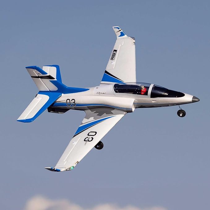 E-flite RC Airplane Viper 30mm EDF Jet BNF Basic (Transmitter Battery and Charger Not Included) with Safe and AS3X EFLU17750