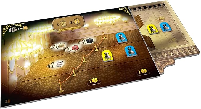 Grand Austria Hotel Let's Waltz Board Game Expansion - Dance Your Way to Victory! Action Drafting Strategy Game for Kids &amp Adults Ages 12+ 2-4 Players 90-120 Minute Playtime Made by Lookout Ga