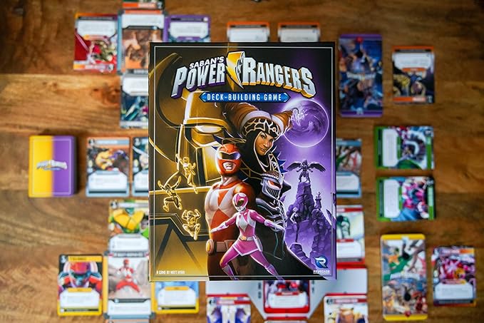 Renegade Game Studios Power Rangers Deck-Building Game 2-4 Players Ages 13+ Core Set