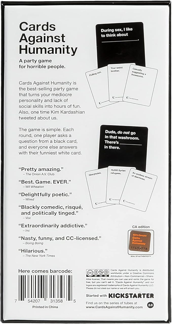 Cards Against Humanity: Canadian Edition
