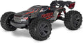 ARRMA 1:8 Kraton 6S EXB Ready to Run Clipless Body Basher Monster Truck RC Remote Controlled Powerful and Stable with Brushless Motor Battery and Charger Not Included Black ARA8708V6T1