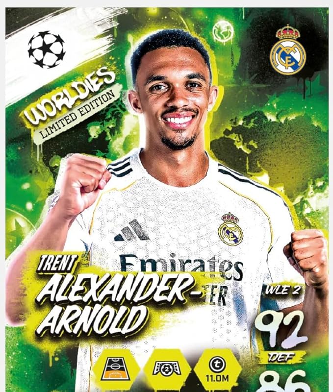 Match Attax 25/2026 New UCL Starter Pack + Limited Edition 2026 Soccer Cards + Bundle with Hassentials Sticker MA Cards