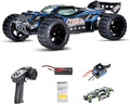 1/8 High Speed RC Cars for Adults 4WD Off-Road Electric Truggy with 3S 5000mAh LiPo Battery &amp 3660 Brushless Motor RTR RC Truck Hobby with LED Lights for All Terrain