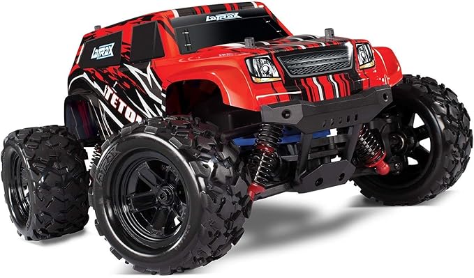 Traxxas 76054-5-REDX Teton 1/18 Scale 4WD Truck Fully Assembled Ready to Run 2.4